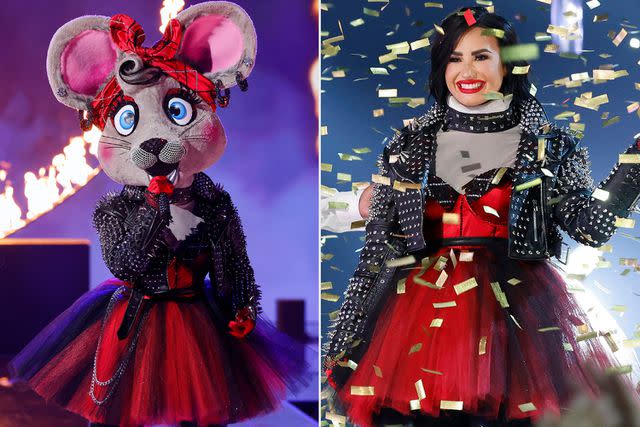 Trae Patton / FOX (2) Demi Lovato as Anonymouse on 'The Masked Singer'