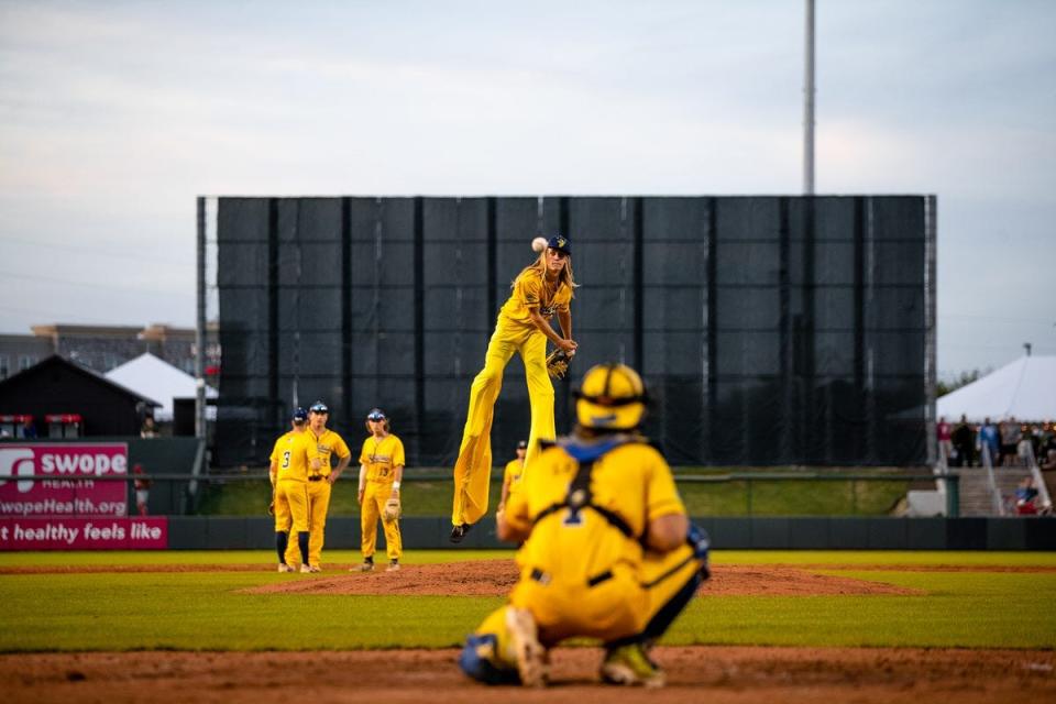 A pitcher on stilts? Yeah, you might see that when the Savannah Bananas come to town in February.