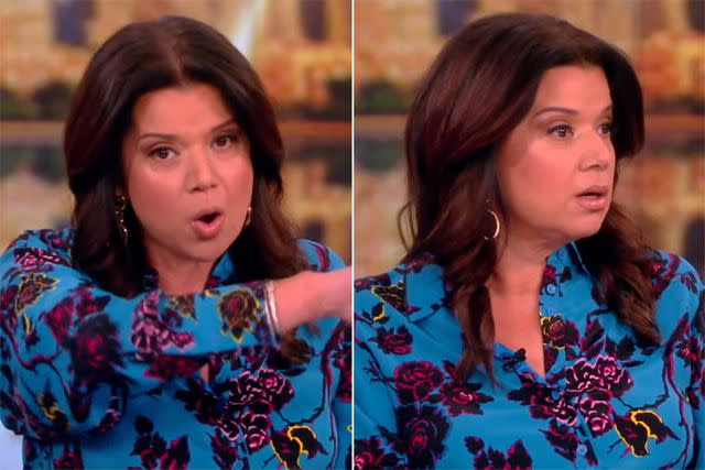 <p>ABC</p> Ana Navarro shuts down Alyssa Farah Griffin on 'The View'