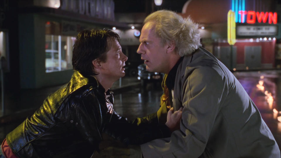 <p> We could practically make a list of “Great Scott” moments that landed in the <em>Back to the Future</em> trilogy, as there’s so many pitfalls and perils that Marty and Doc had to work through. And you could bet one of the top entries would come from <em>Part II</em>, when 1985 Marty tells Doc that he’s back <em>from</em> the future and stuck in 1955. </p>