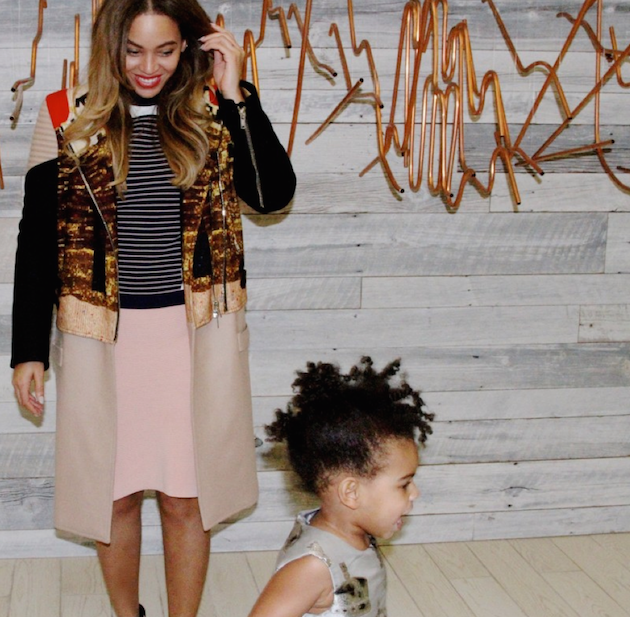 Beyonce Is Outshined By Daughter Blue Ivy In Photoshoot