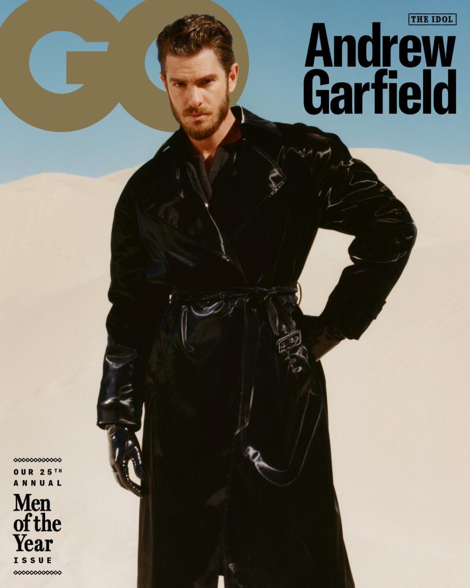 The star appears on the cover of the December/ January issue of British GQ (Luke Gilford)