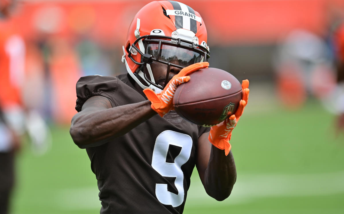 Browns’ Jakeem Grant out for season with torn Achilles