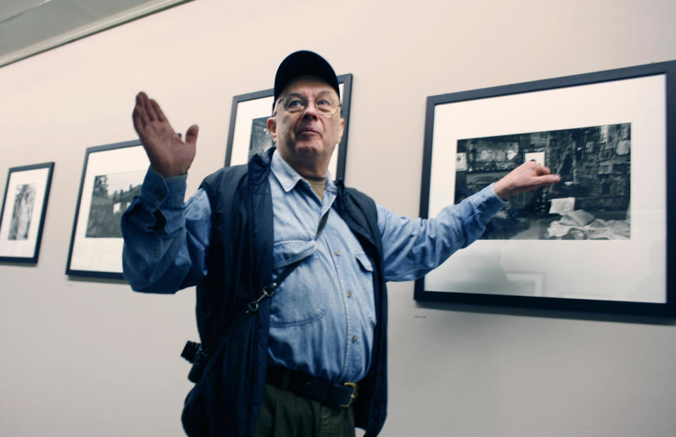 Bruce Davidson at the HCB Foundation in Paris, 2007 (Christophe Simon/AFP/Getty Images)