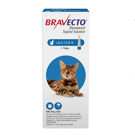 <p><a href="https://go.redirectingat.com?id=74968X1596630&url=https%3A%2F%2Fwww.chewy.com%2Fbravecto-topical-solution-cats-62-138%2Fdp%2F172889&sref=https%3A%2F%2Fwww.womansday.com%2Flife%2Fpet-care%2Fg29772340%2Fbest-cat-flea-treatments%2F" rel="nofollow noopener" target="_blank" data-ylk="slk:Shop Now;elm:context_link;itc:0;sec:content-canvas" class="link rapid-noclick-resp">Shop Now</a></p><p>Topical Solution for Cats</p><p>chewy.com</p><p>$68.99</p><span class="copyright">Chewy</span>