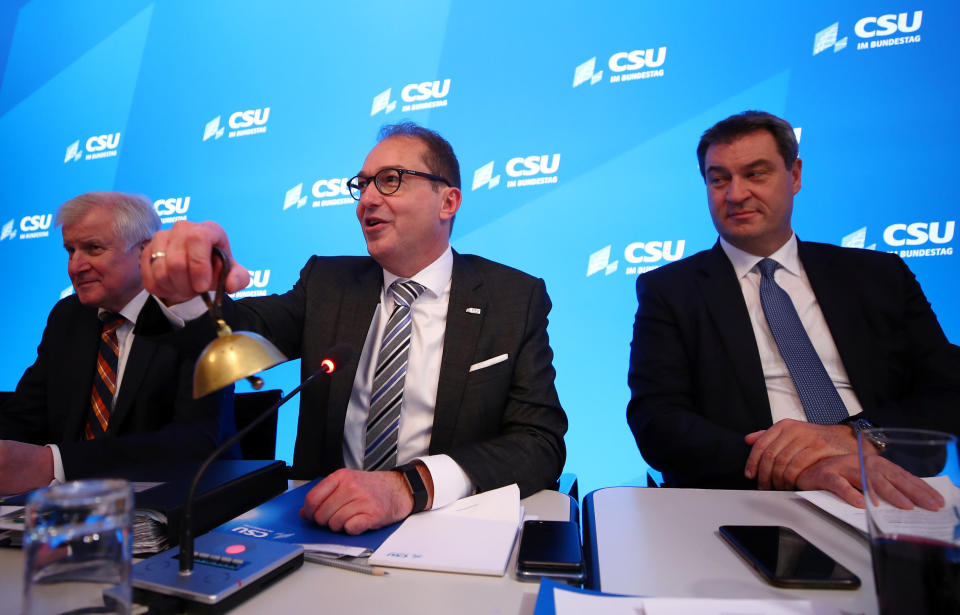 In der CSU gibt demnächst Markus Söder den Ton an (Bild: Reuters)