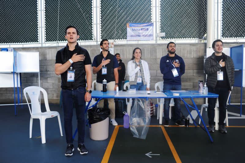 Presidential run-off election in Guatemala