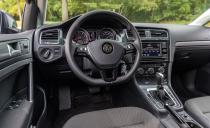 <p>Even better, despite the loss of power and torque, acceleration from a stop keeps pace with the last automatic-equipped Golf we tested, a 2018 Golf SE.</p>