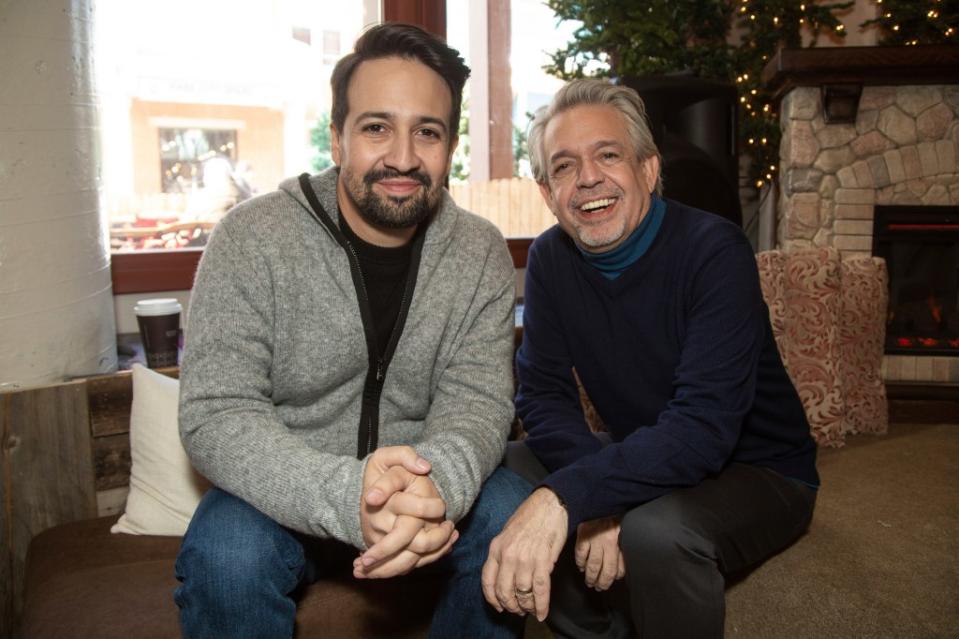 The Mirram Group, headed by former Bronx Democratic leader Roberto Ramirez and Luis Miranda — the father of playwright Lin Manuel-Miranda are one of the seven lobbying outfits. Miles Mortensen/Invision/AP