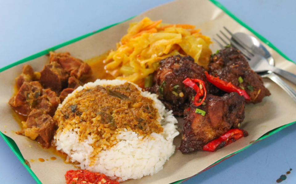 nasi padang mami fita's set meal