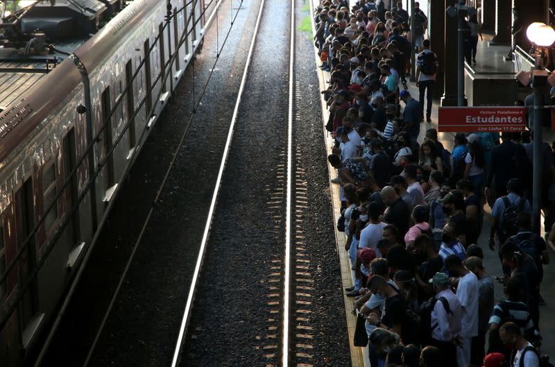 FILE PHOTO: Outbreak of the coronavirus disease (COVID-19) in Sao Paulo