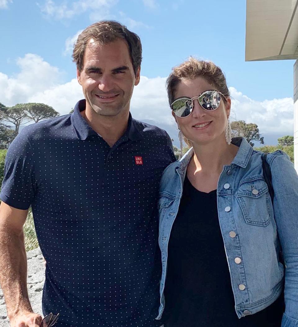 Roger and Mirka Federer