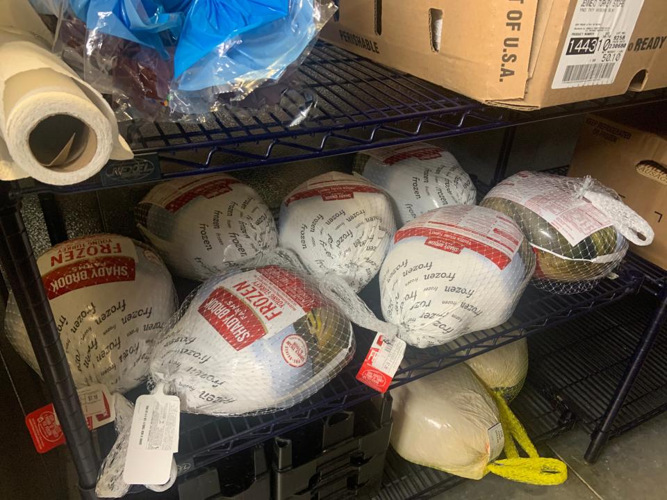 Officials at the Montachusett Veterans Outreach Center in Gardner said a Facebook food drive has given them enough turkeys to provide for dozens of veterans' families in the area. The center is still collecting items such as instant stuffing mix and canned gravy.