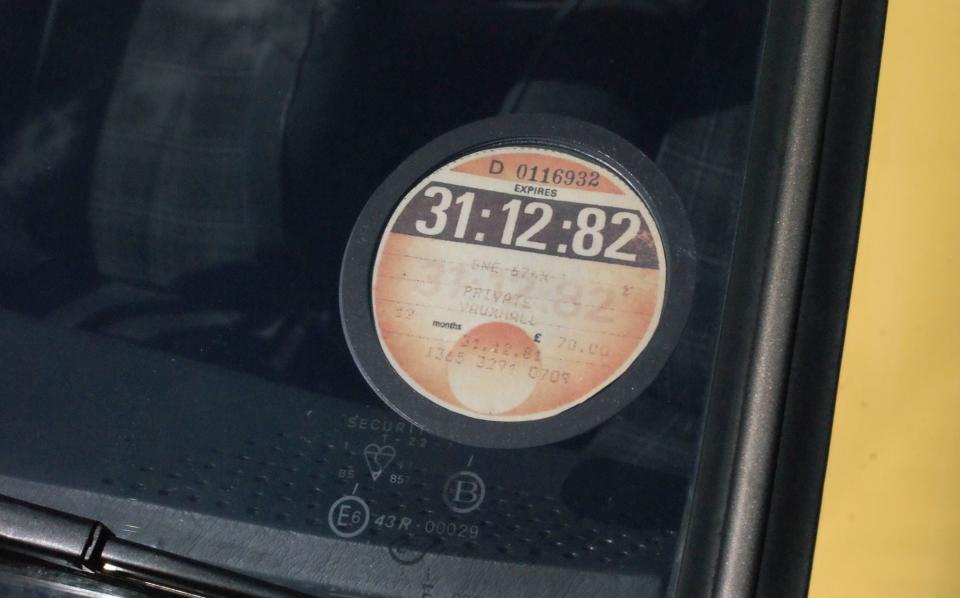 tax disc