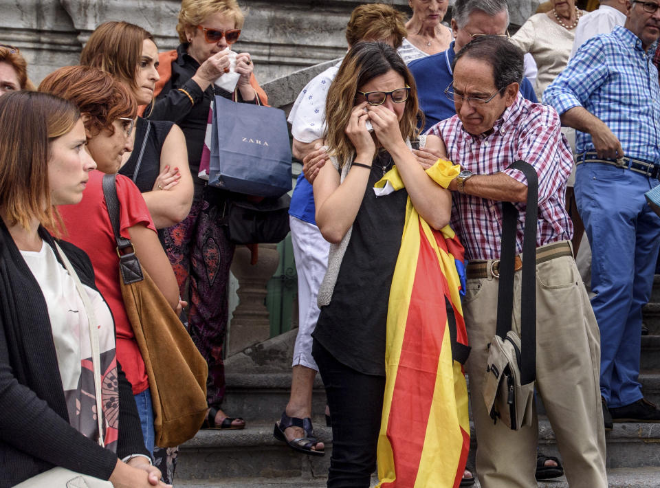 Barcelona le grita en silencio al terrorismo