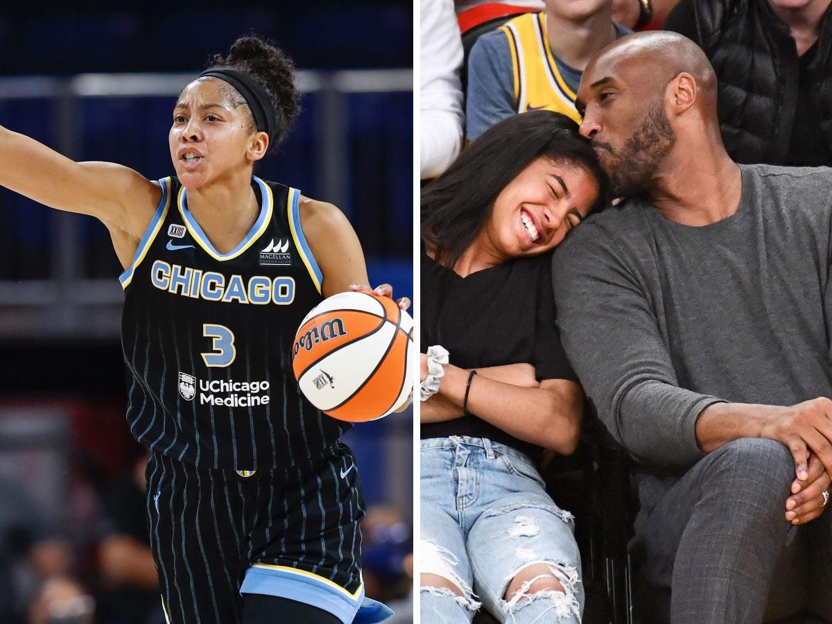 Candace Parker Honors Gianna Bryant Before Aces Game in Los Angeles