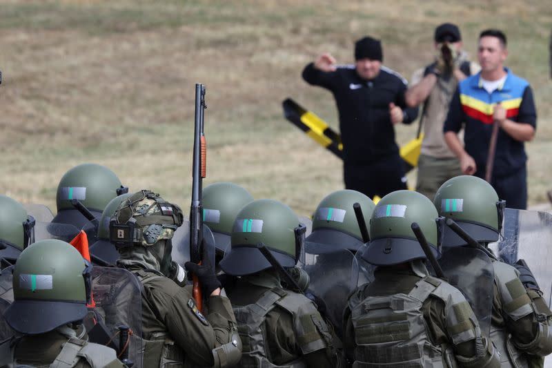 EUFOR in Bosnia holds a regular annual exercise In Sarajevo