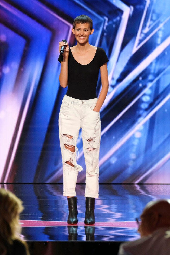 Zanesville native Jane Marczewski, who went by Nightbirde when she sang, received the golden ticket to the live show at her "America's Got Talent" audition, broadcast in June.