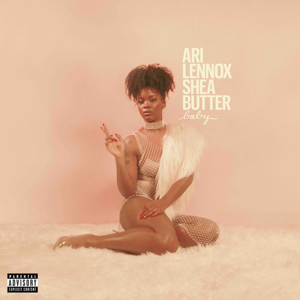 This cover image released by Interscope/Dreamville shows "Shea Butter Baby" by Ari Lennox, named one of the top ten albums of the year by the Associated Press. (Interscope/Dreamville via AP)