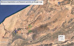 Morocco exploition and research permits