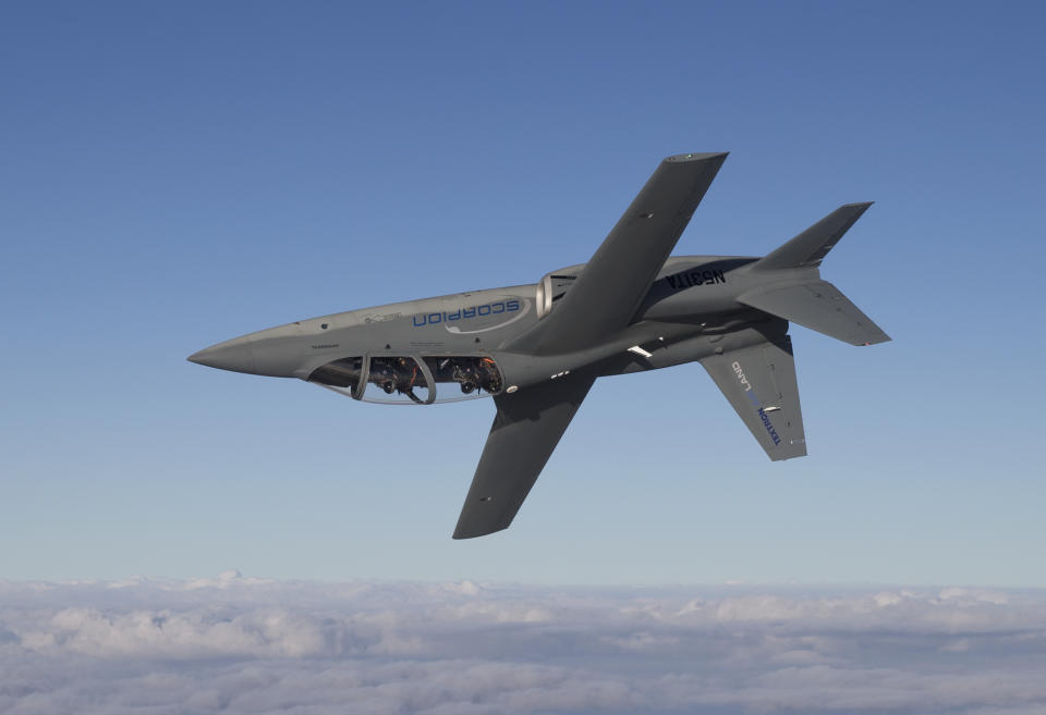 First Flight Anniversary of Textron AirLand’s Scorpion