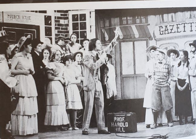 Scott Fifer starred in Winnacunnet High School’s production of “The Music Man” in 1978.