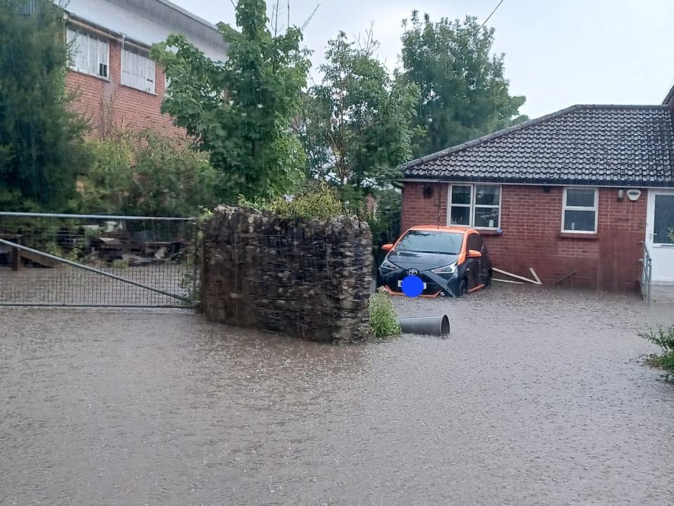 Flooding in Port Talbot, Wales (Luke Phillips/PA Wire)