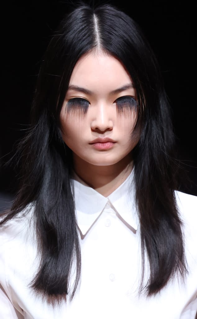 Lashes, Prada, 2022 Milan Fashion Week