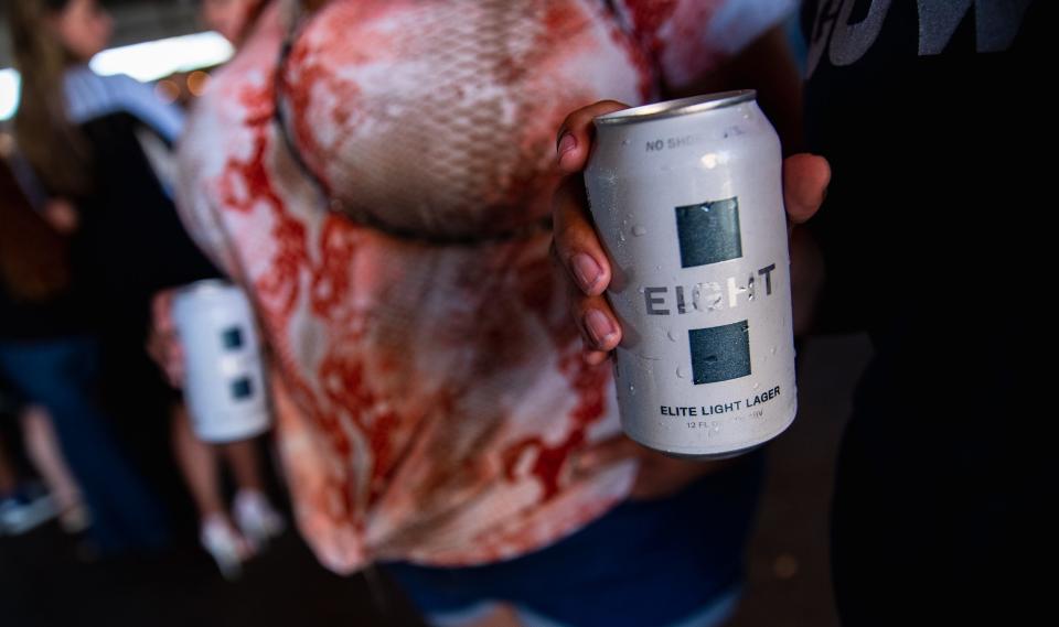 Troy Aikman's beer brand, EIGHT, launched in 2022.