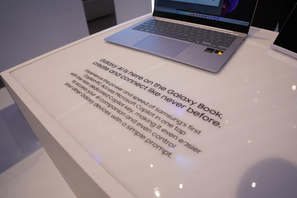 Samsung Galaxy Book4 Edge event