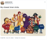 <p>Pero como bomba le cayó a algunos de los fans la noticia de su lujoso cumpleaños. Algunos compararon al clan con personajes del universo de <strong>Ronald McDonald</strong> por vivir en una fantasía.</p>