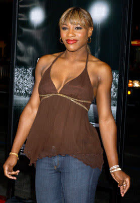 Serena Williams at the Hollywood premiere of Universal Pictures' Friday Night Lights