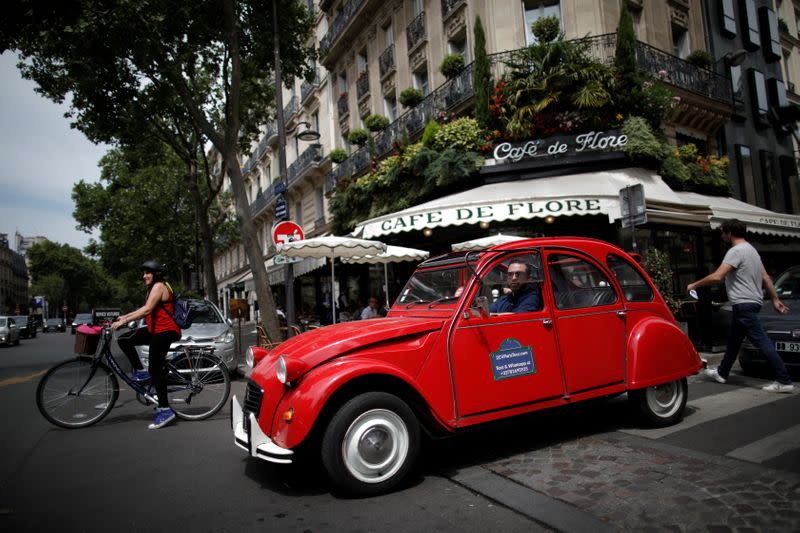 Paris iconic 2CV tours feel brunt of COVID-19 impact on tourism