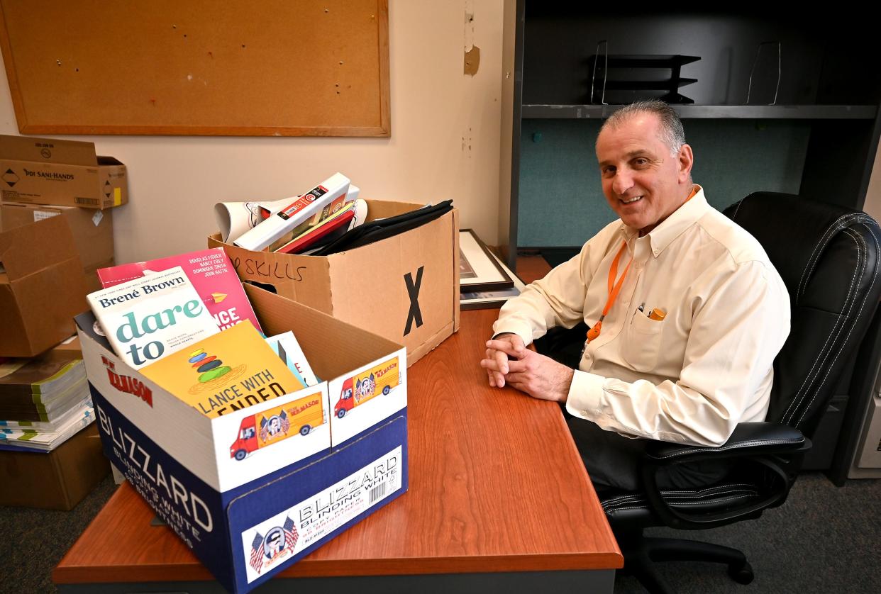 Robert Pezzella, school safety director for Worcester Public Schools, retires next week.