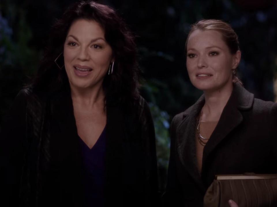 Sara Ramirez and Samantha Sloyan