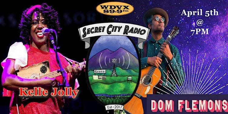 The Secret City Radio Show, spotlighting the story of the Scarboro 85, will be broadcast live this Friday on WDVX-FM from the historic Grove Theater in Oak Ridge.