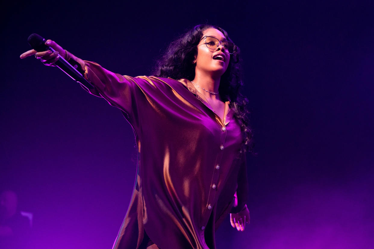 H.E.R. Performs At Youtube Theater - Credit: Scott Dudelson/Getty Images