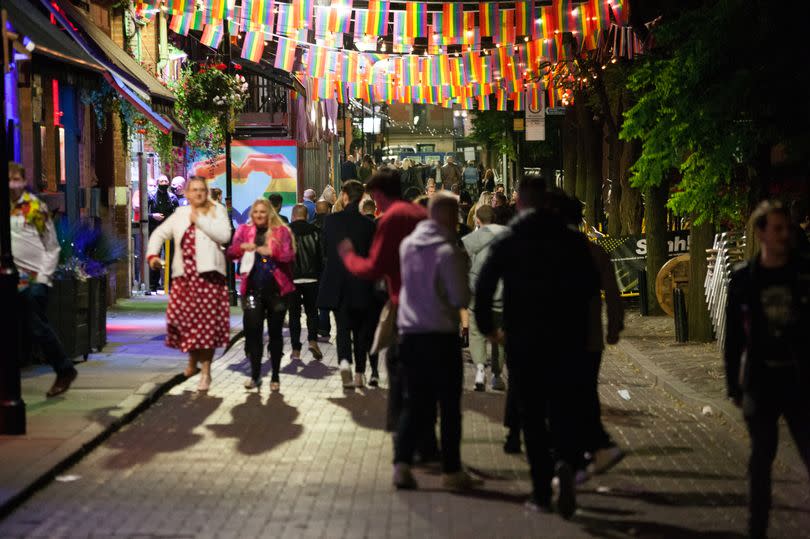 Rodger said areas like Manchester's Gay Village were 'safe spaces where we can have fun and exist without fear of prejudice'