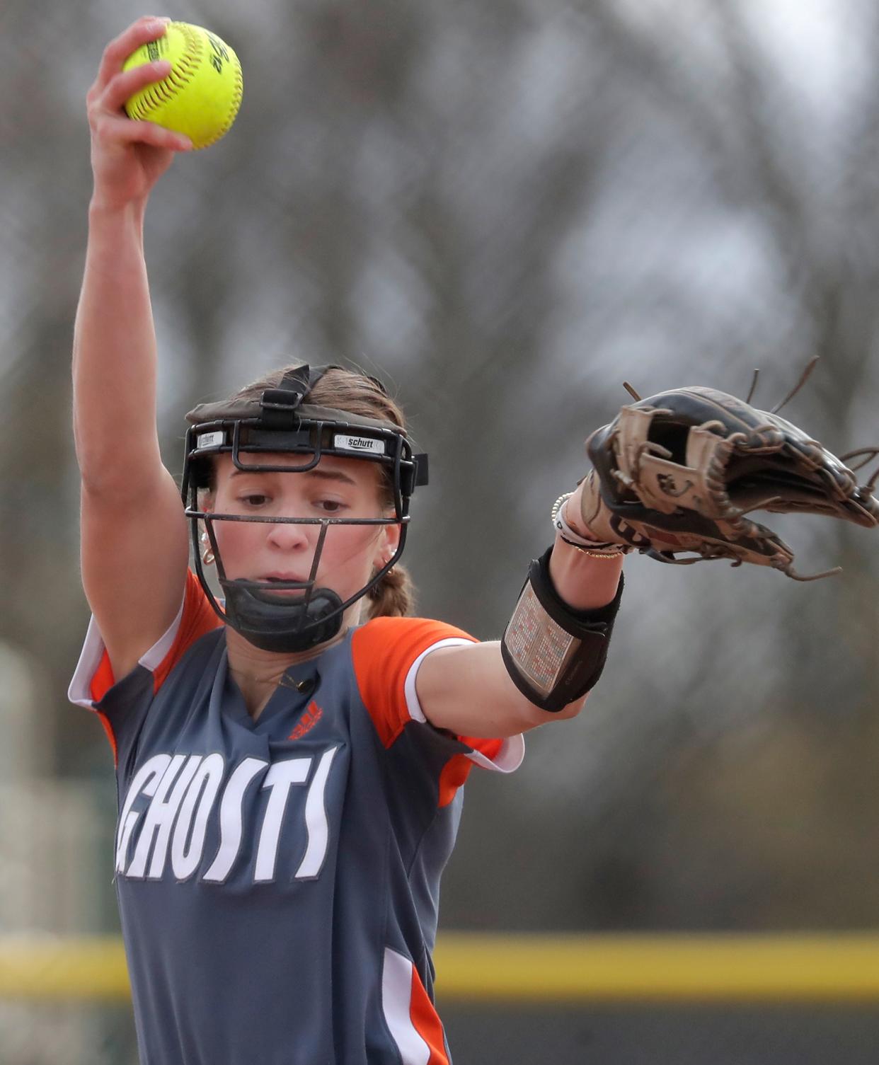 Kaukauna junior Karly Meredith helped lead the Ghosts to the WIAA Division 1 state championship last season, the team's third consecutive state title. She was 26-0 with a 0.23 ERA in the circle and hit .532 with 48 RBI.