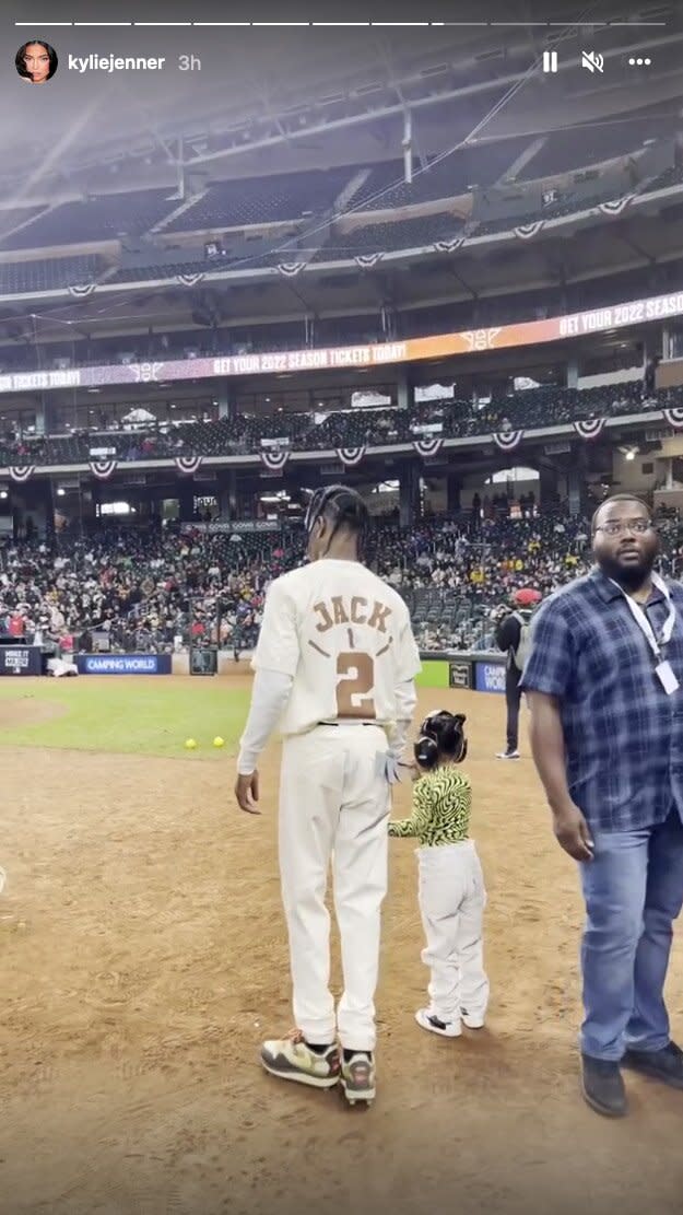 Travis Scott Hosts Celebrity Softball Game