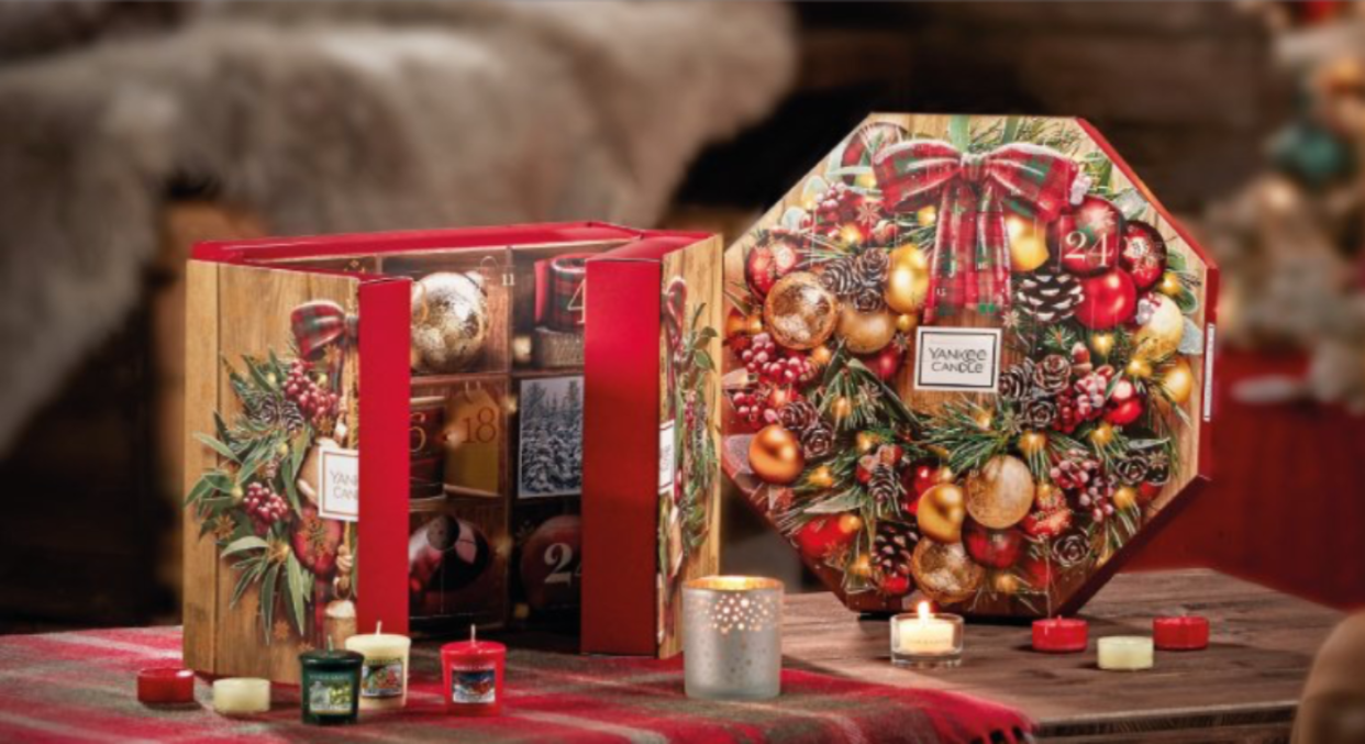 Yankee Candle has launched three new advent calendars for 2019. [Photo: Yankee Candle]