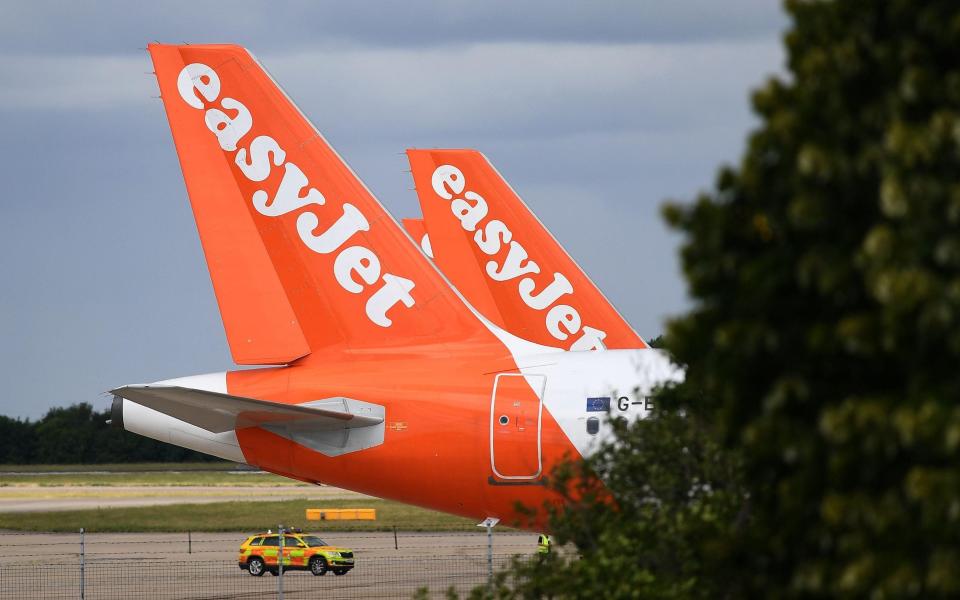 There is "light at the end of the tunnel," says easyJet