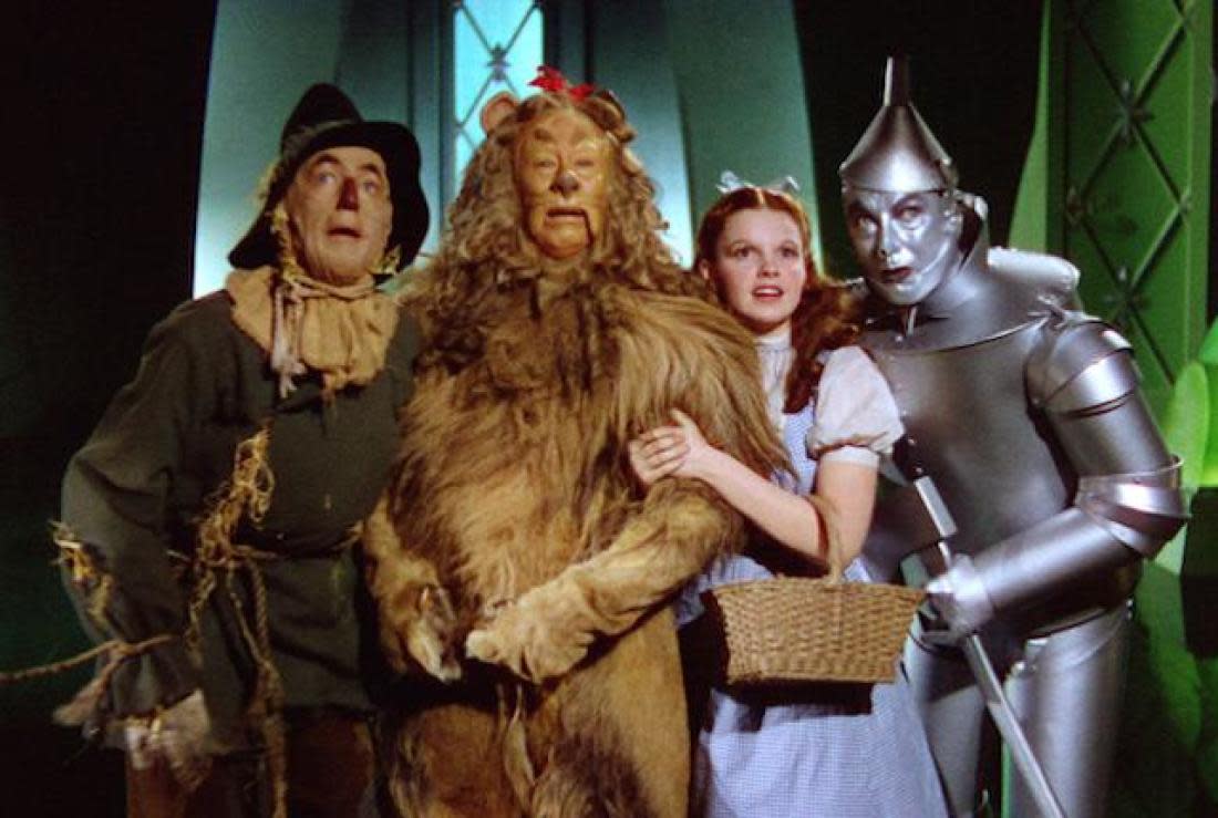 The Wizard of Oz was considered a cursed production by many who starred in it (Credit: MGM)