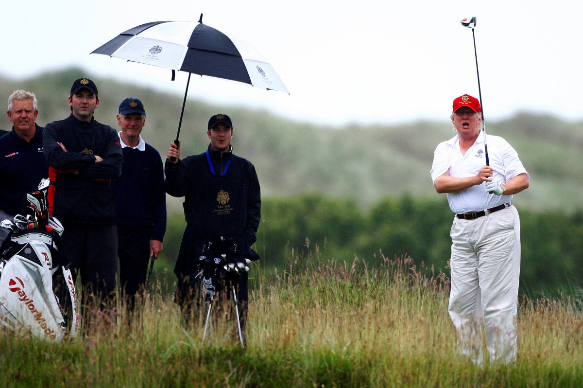 Trumps presidency creates an unprecedented conflict for golf