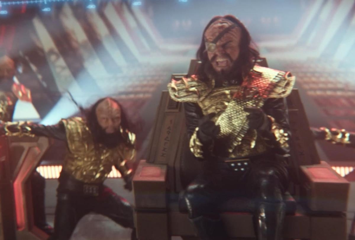 star trek musical episode klingons