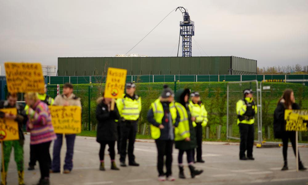 Cuadrilla site.