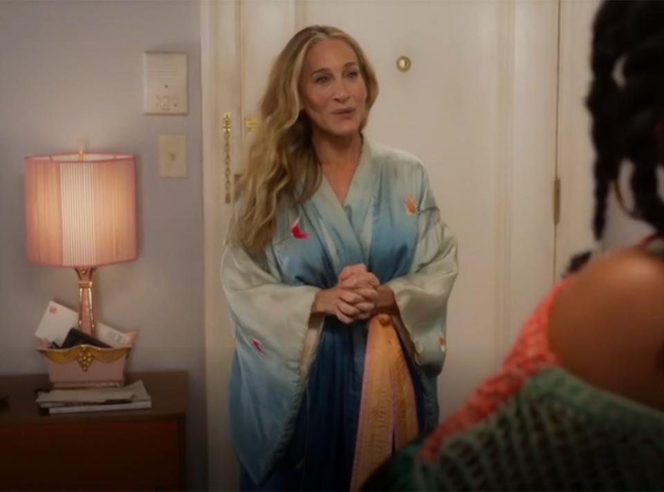 Sarah Jessica Parker, And Just Like That, Kimono, Stanford Reference
