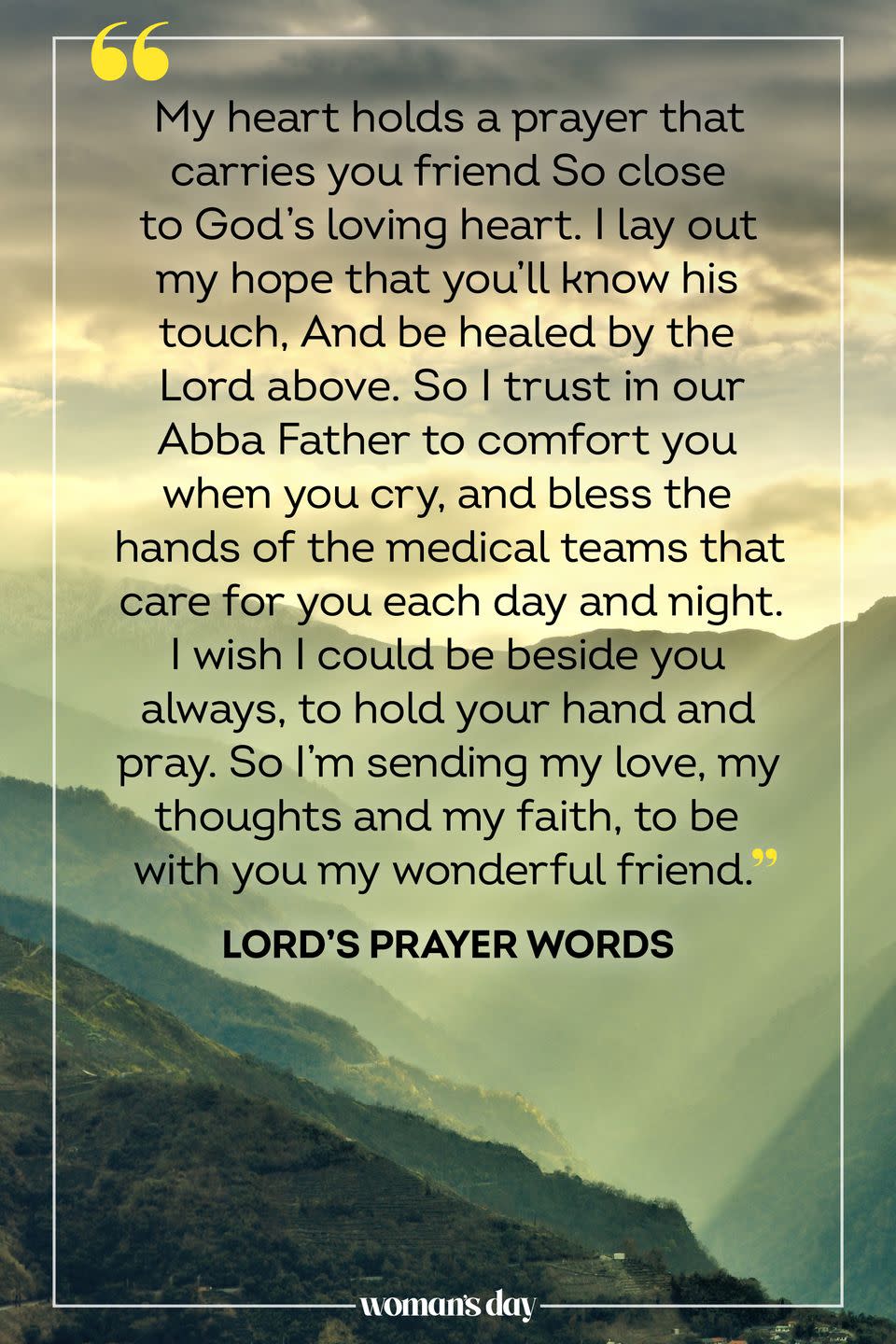 Prayer for a Friend Who Is Suffering