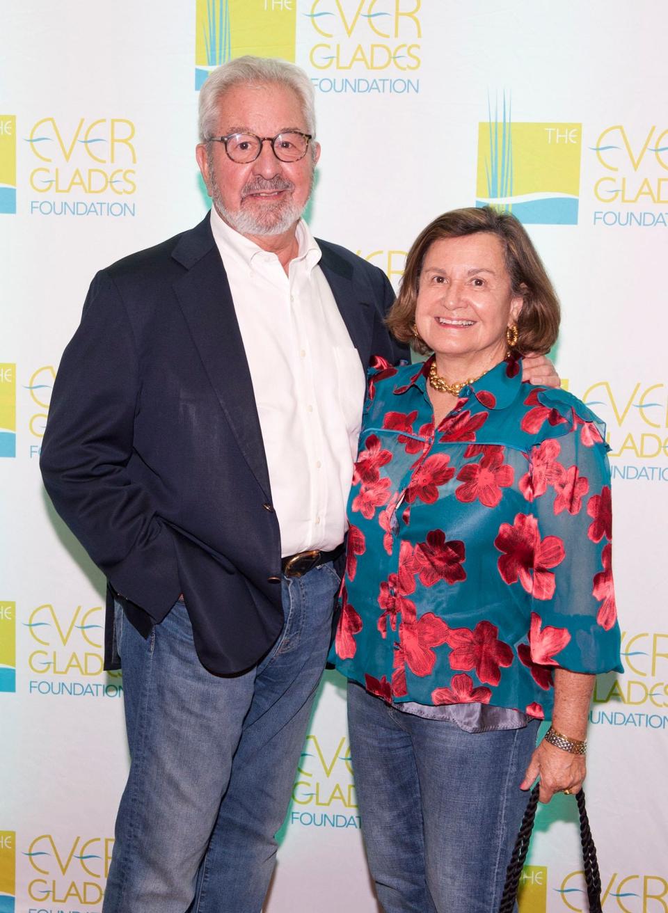 Bob Vila and Diana Barrett attended a dinner dance for the Everglades Foundation in 2019