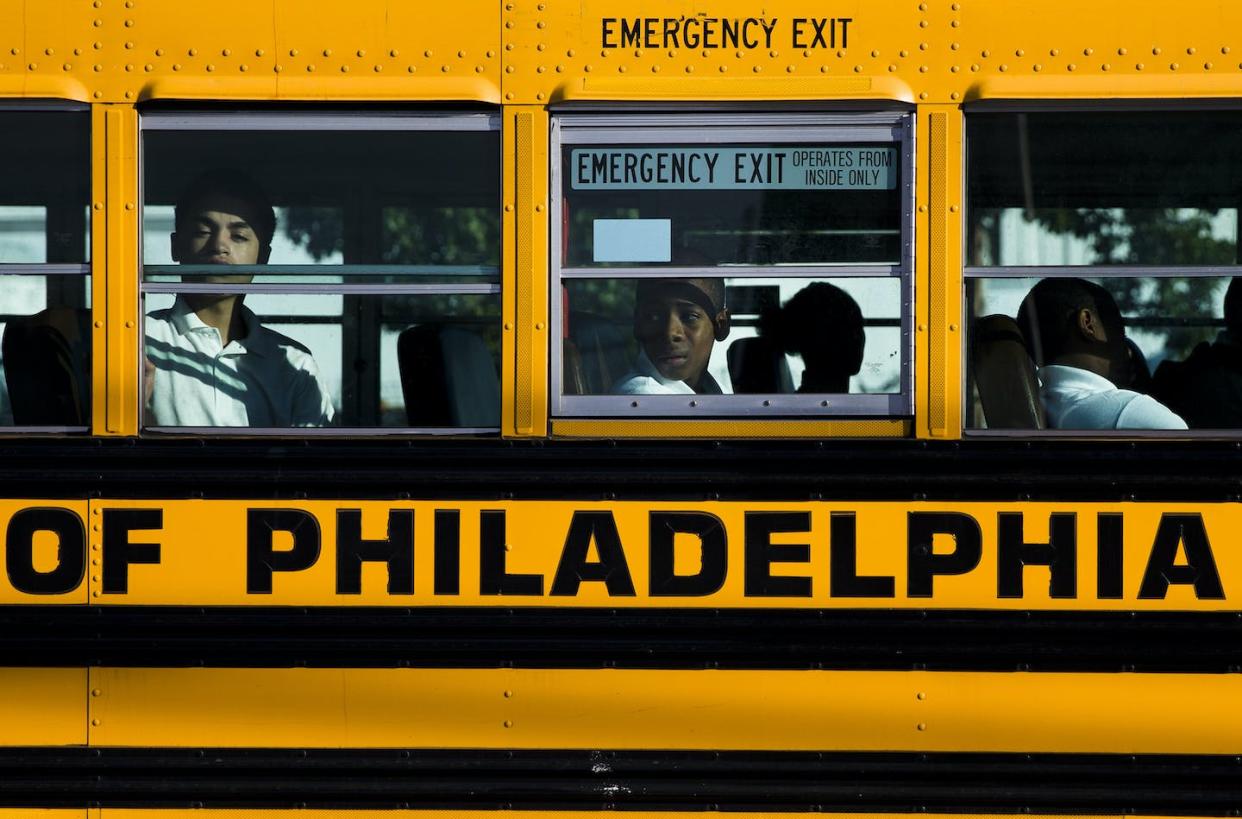 A change in policy means more Philly students are staying in school and out of the legal system. <a href="https://newsroom.ap.org/detail/PhiladelphiaSchools/32fea4648c1744b99f8f5b78f85ad2a6/photohttps://newsroom.ap.org/detail/PhiladelphiaSchools/32fea4648c1744b99f8f5b78f85ad2a6/photo" rel="nofollow noopener" target="_blank" data-ylk="slk:AP Photo/Matt Rourke;elm:context_link;itc:0;sec:content-canvas" class="link ">AP Photo/Matt Rourke</a>